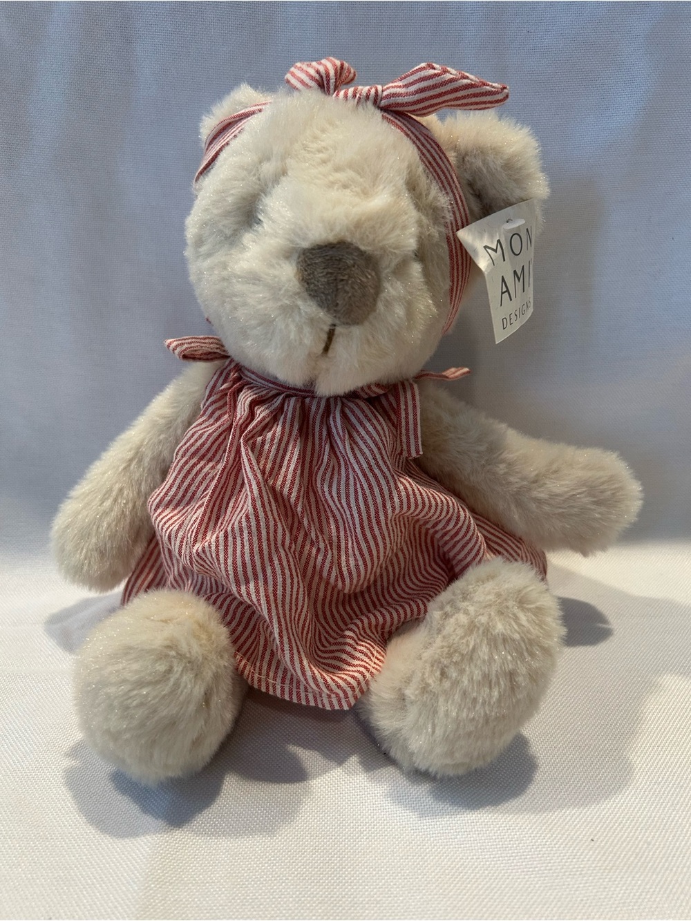 Mon Ami Ellie Sun-Dressed Bear Plush - Picture 2 of 8